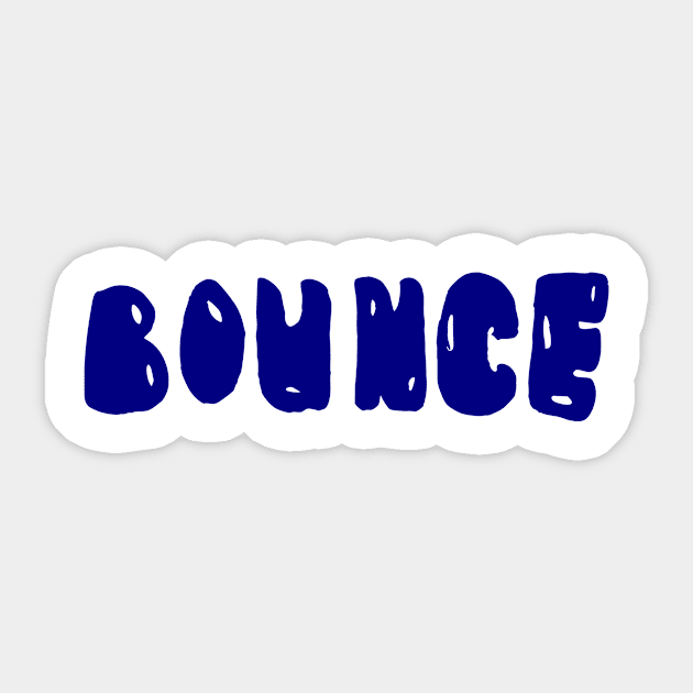 bounce Sticker by Oluwa290